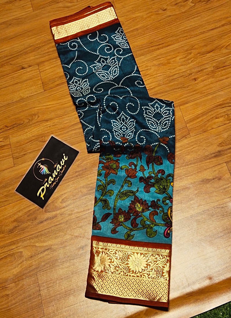 Wow present Dola SIlk Printed Sarees Catalog